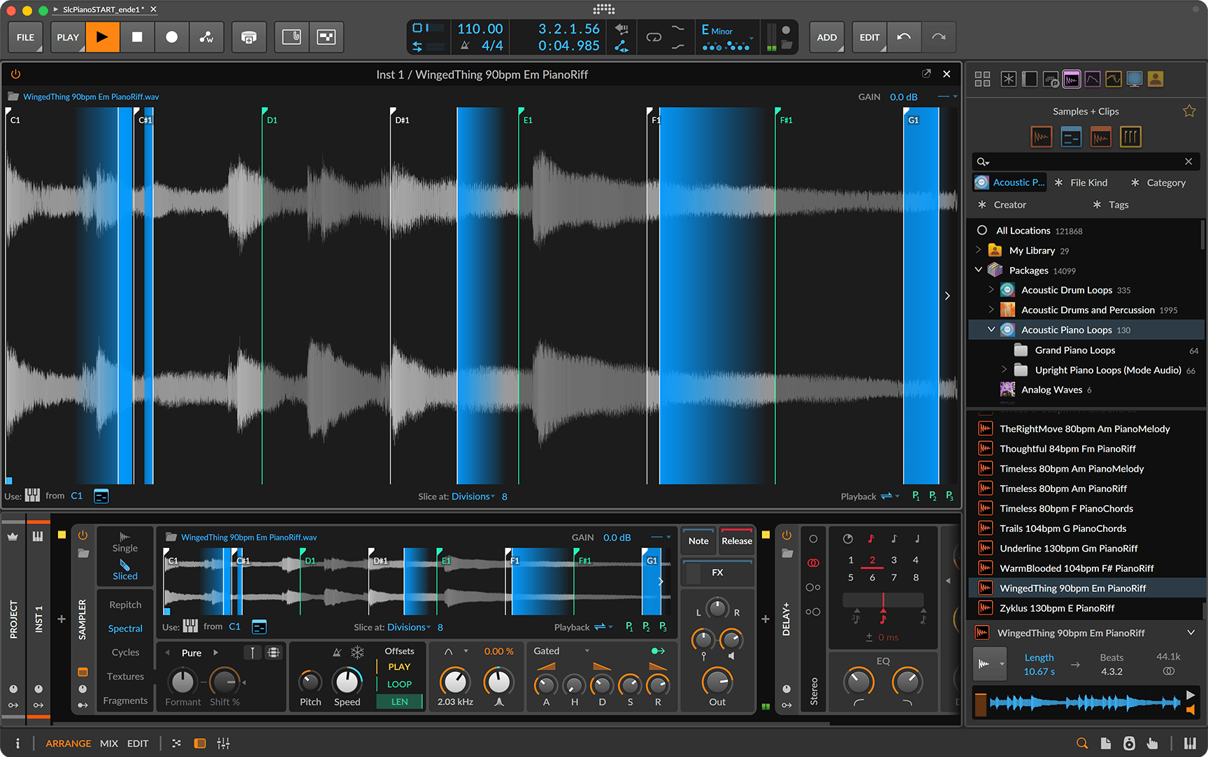 Imagem relacionada a Bitwig Studio 6.1 redesenha o sampler e amplia o fluxo de edição